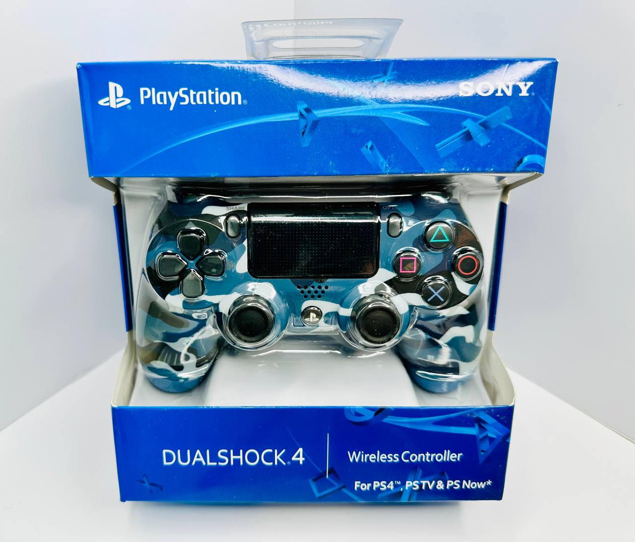

Геймпад Sony DualShock 4 v2 CUH-ZCT2G Camouflage Blue, Синий, DualShock 4 v2