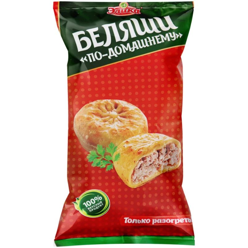 

Беляши Элика с мясом замороженные +-300 г