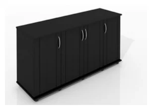 

Тумба Zelaqua 400л (1510х460х730) чёрная