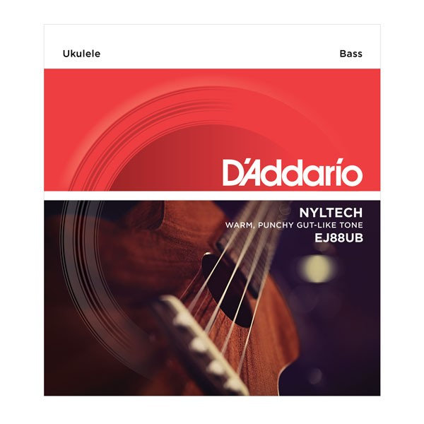 

Струны для укулеле бас D'ADDARIO EJ88 UB