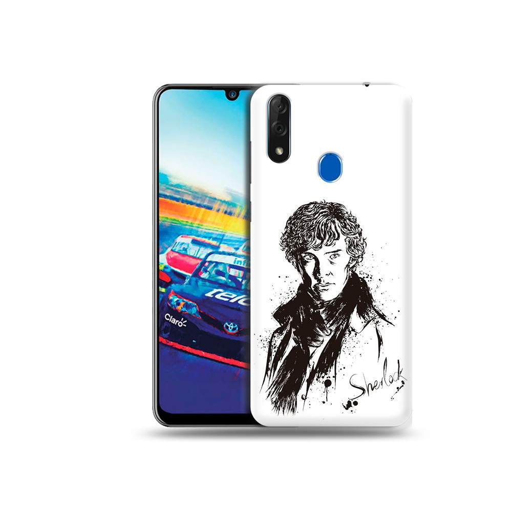 

Чехол MyPads Tocco для ZTE Blade V10 шерлок холмс портрет (PT136503.455.698), Прозрачный, Tocco
