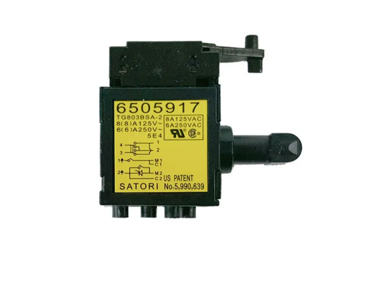 Выключатель (кнопка) Makita HR2810, HR2800 (TG803BSA-2) для перфоратора 650591-7