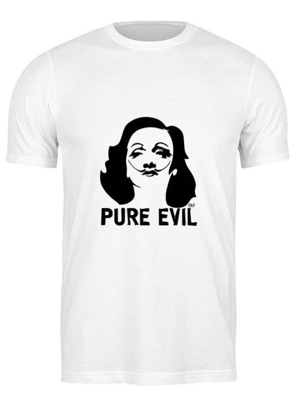 

Футболка мужская Printio Pure evil 3703803 белая S, Белый, Pure evil 3703803