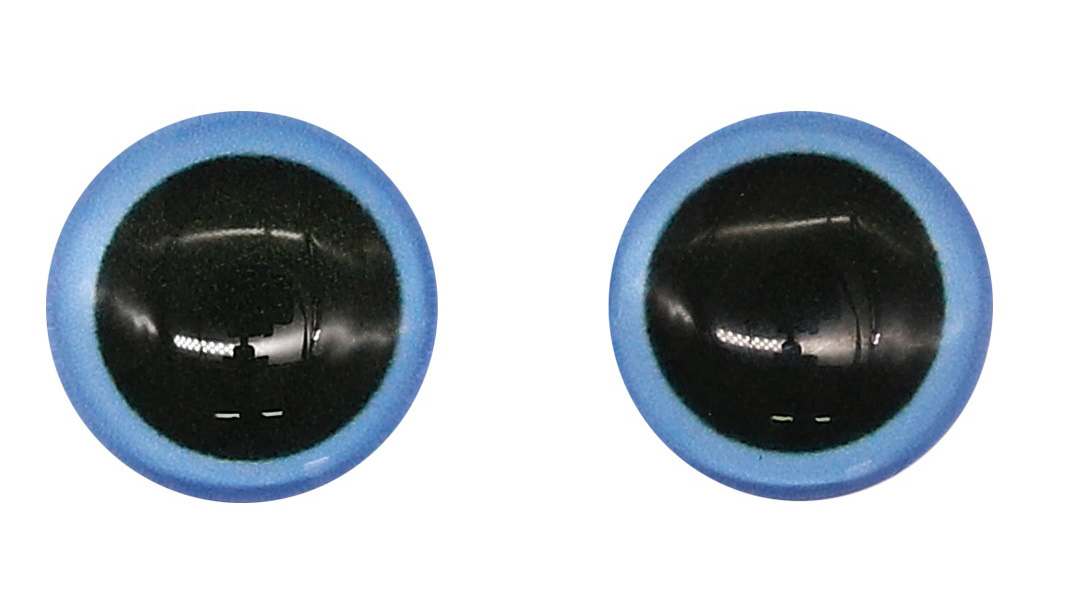 фото Глаза для кукол айрис ar1063 12 мм 10 шт синий