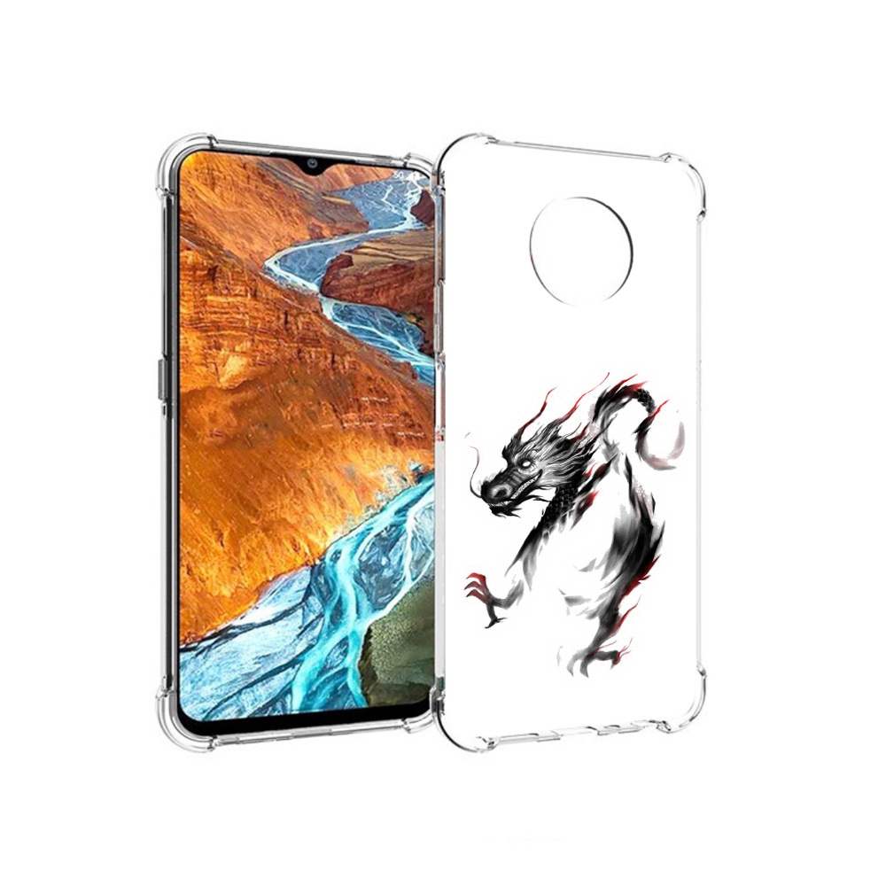 

Чехол MyPads Tocco для Nokia G300 черный дракон (PT224563.108.690), Прозрачный, Tocco