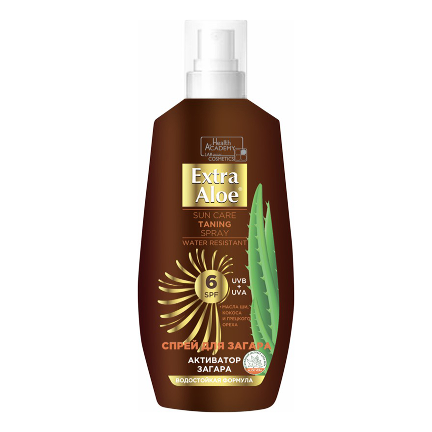 Средство для загара Extra Aloe для тела SPF6 150 мл