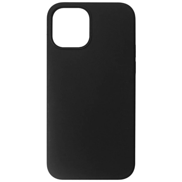 фото Силиконовый чехол для apple iphone 13 mini tpu 1мм черный матовый
