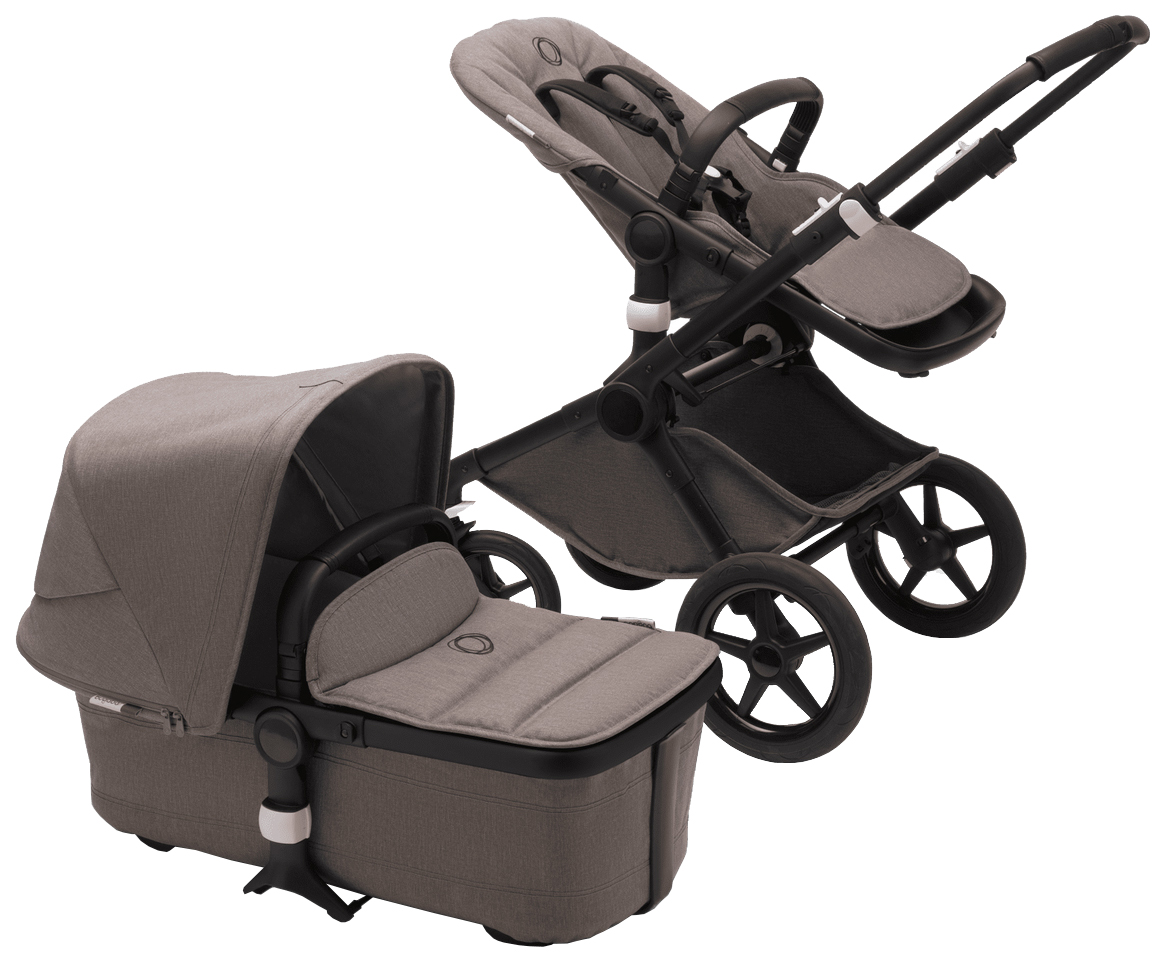 

Коляска 2в1 Bugaboo Fox2 Complete Mineral BLACK/TAUPE 239122AM01, Fox2 Complete
