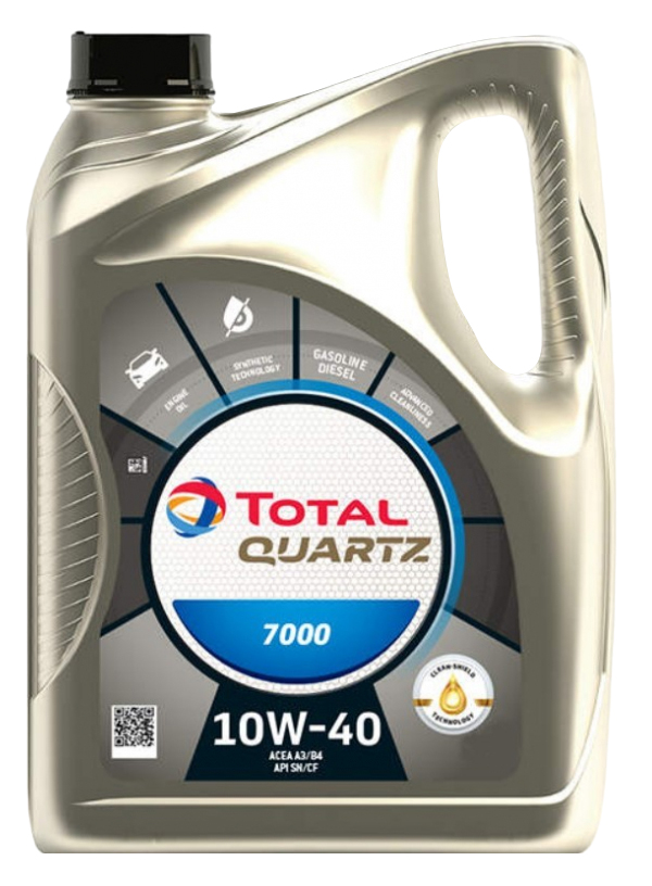 

TOTAL Масло моторное TOTAL QUARTZ 7000 10W40 пс 4 л 10200501