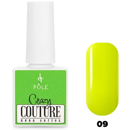 

Гель-лак Pole Neon Crazy Couture №09
