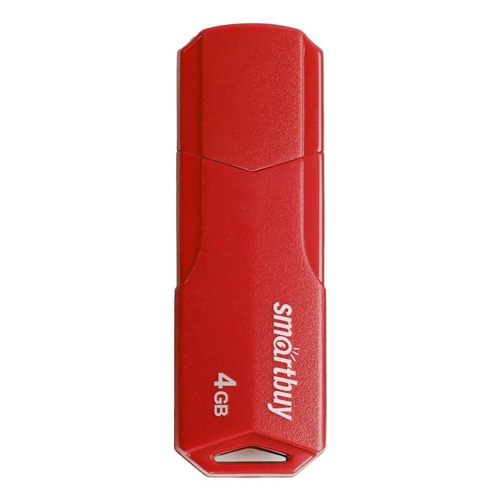 

Флешка Smartbuy 004GB CLUE 4 ГБ красный (SB4GBCLU-R), 004GB CLUE