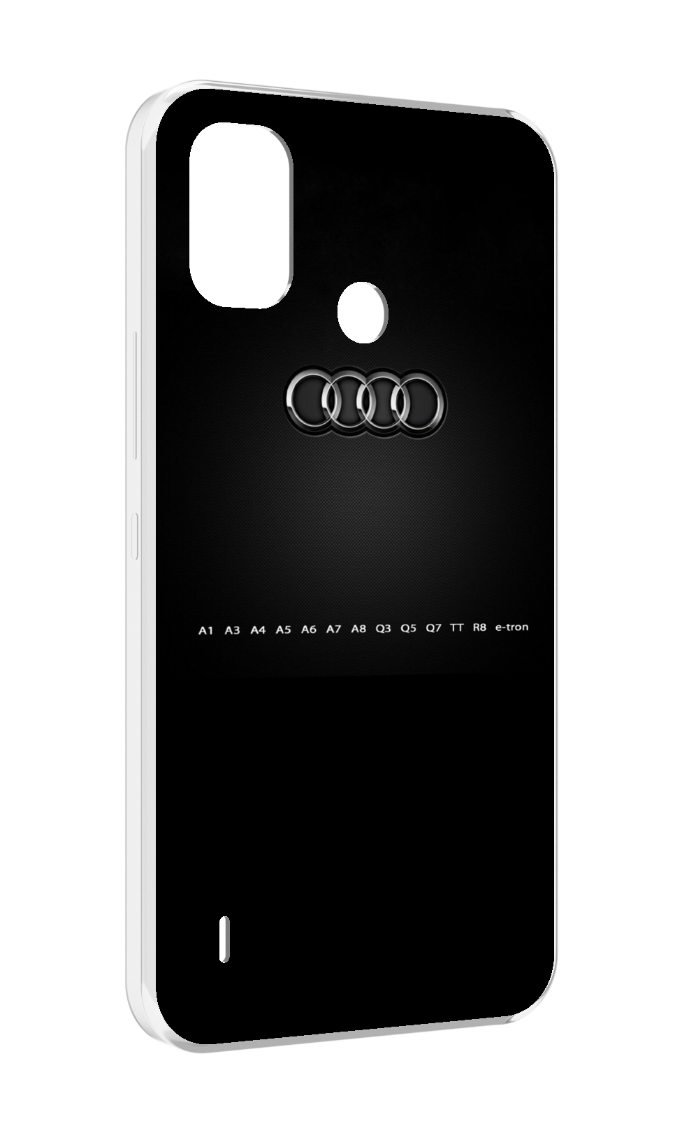 

Чехол MyPads audi 1 мужской для Itel A48, Прозрачный, Tocco