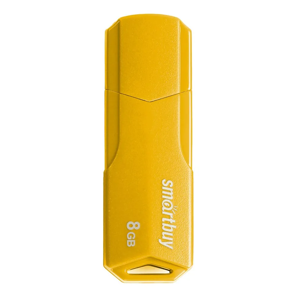

Флешка Smart Buy Clue 8 ГБ желтый (SB8GBCLU-Y), Clue