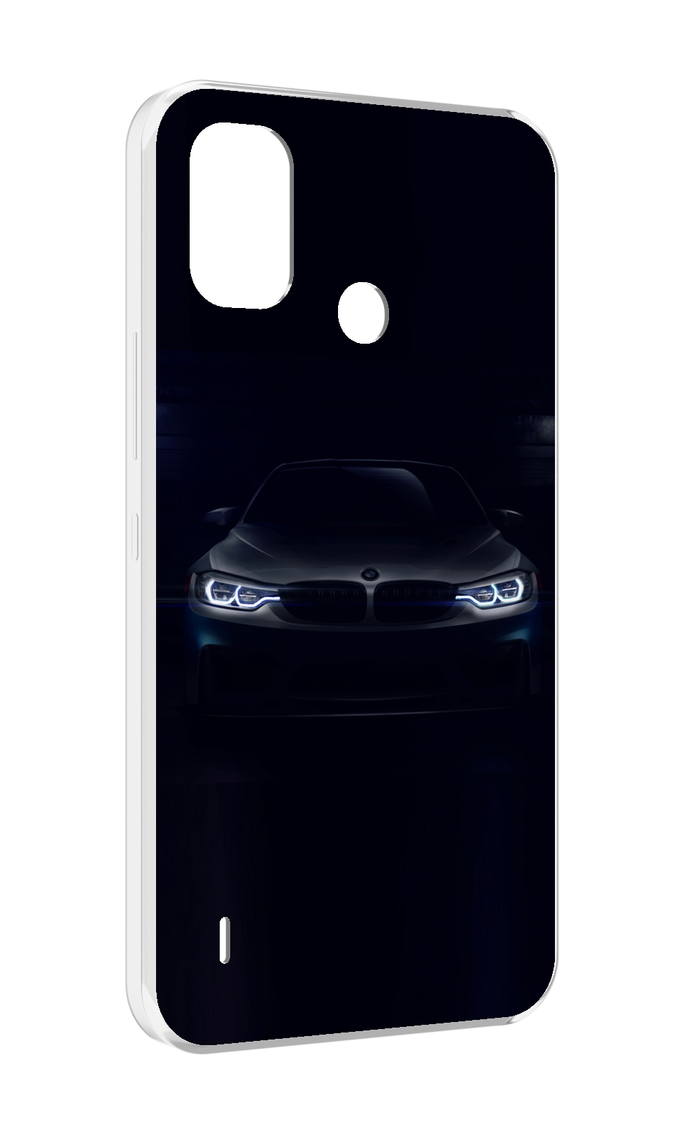 

Чехол MyPads bmw 1 мужской для Itel A48, Прозрачный, Tocco