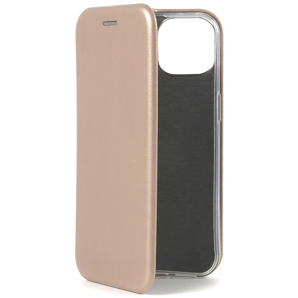 фото Чехол книжка для apple iphone 12 mini fashion case золотой