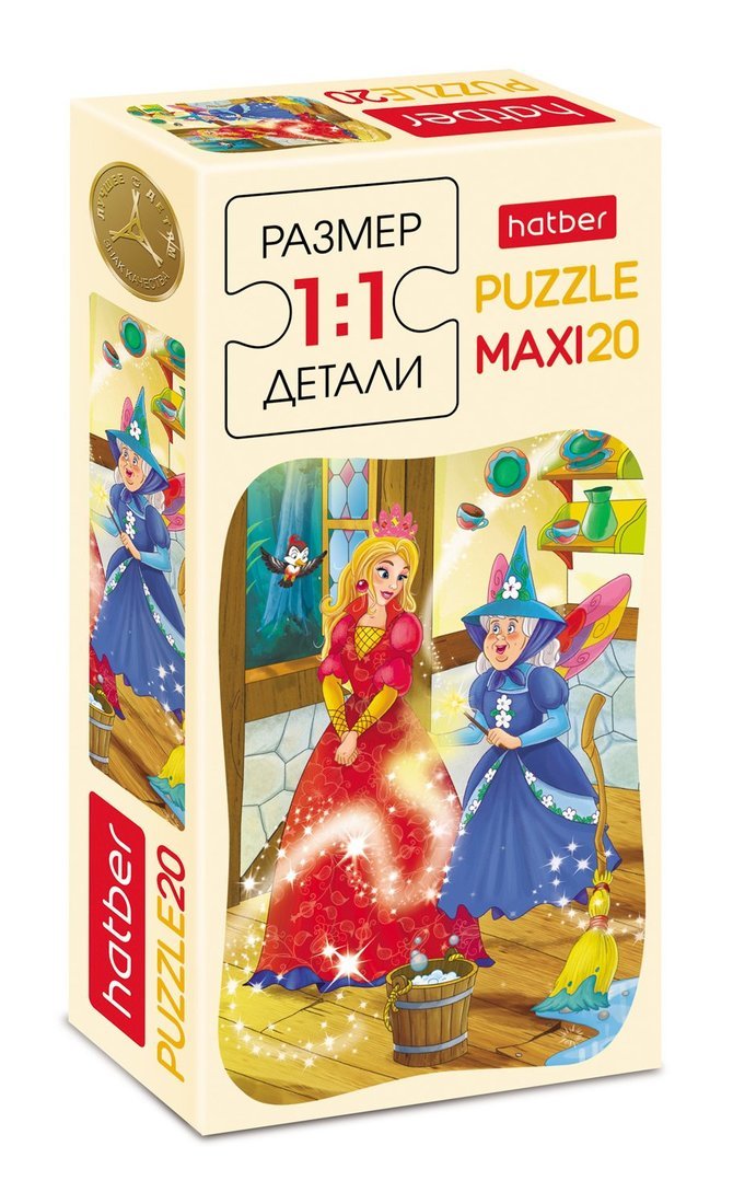 

Hatber Пазлы 20 А5ф 165х230мм MAXI Волшебство, Пазлы 20 А5ф 165х230мм MAXI Волшебство