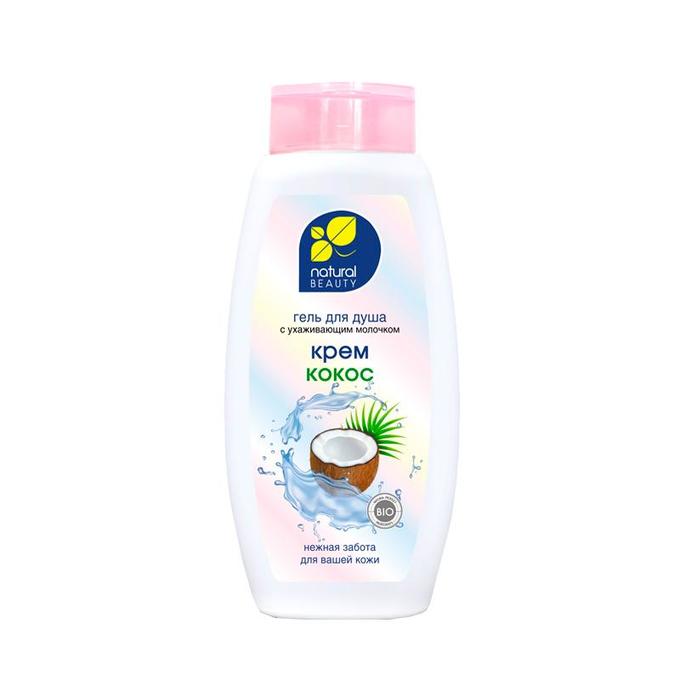 Гель для душа Natural Beauty Milk Fruit кокос 530 мл