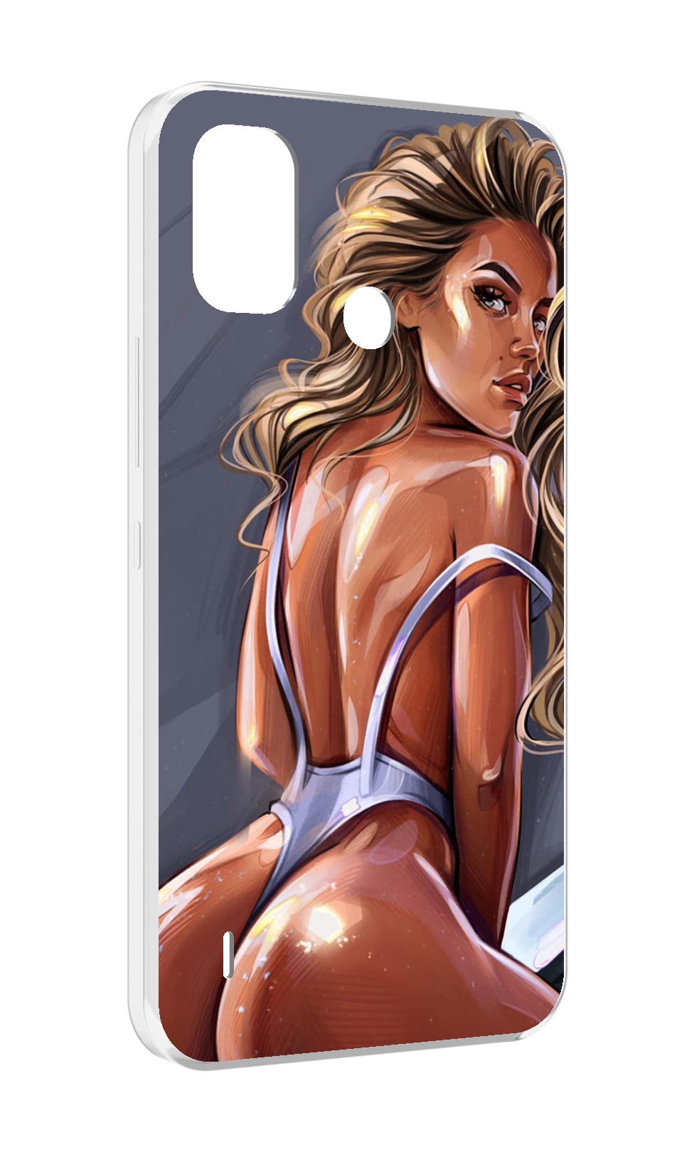 

Чехол MyPads craigos-art для Itel A48, Прозрачный, Tocco