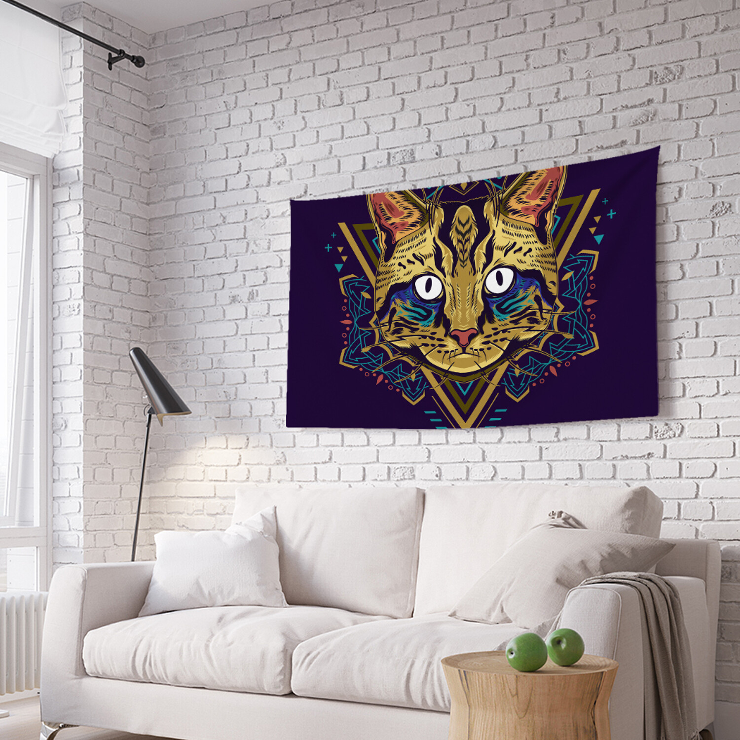 

Панно на стену JoyArty Кот из ткани 100х150 см горизонтальное tpg_422873_100x150