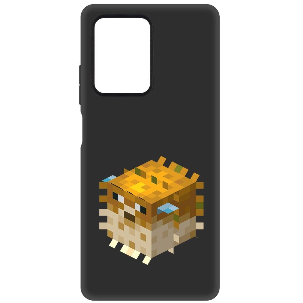 Чехол-накладка Софт Minecraft-Иглобрюх для Xiaomi Redmi Note 12 Pro