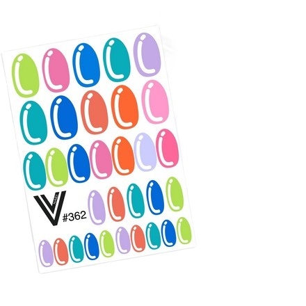 

Слайдер-дизайн Vogue Nails №362, Разноцветный