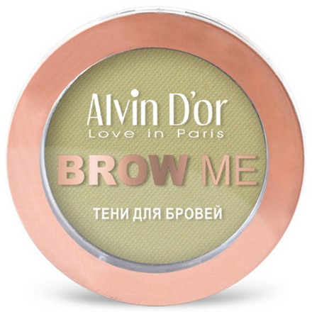 фото Тени для бровей alvin d'or brow me тон 01