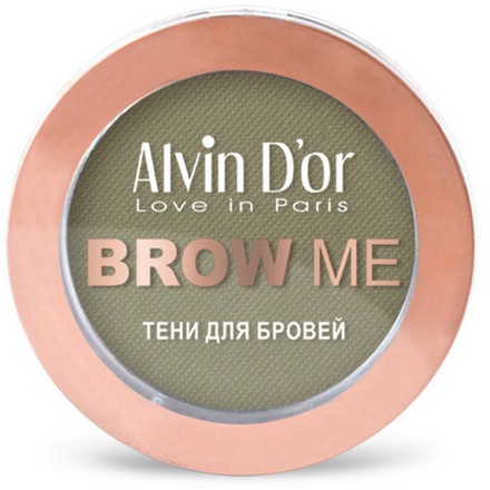 Тени для бровей Alvin D'or Brow Me тон 02 тени для век alvin d or havana 9 в 1