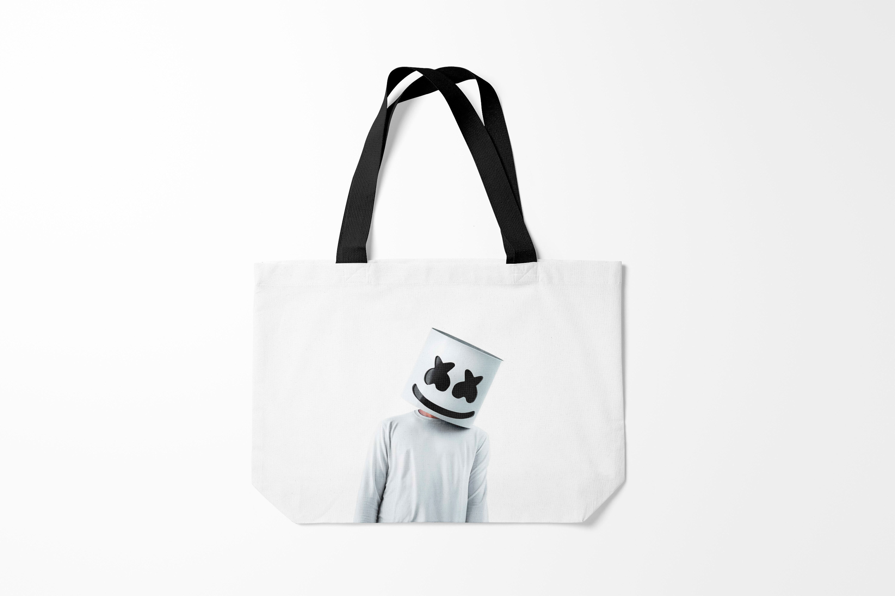 

Сумка шoппер унисекс Burnettie Marshmello Электронная, черный, Marshmello Электронная