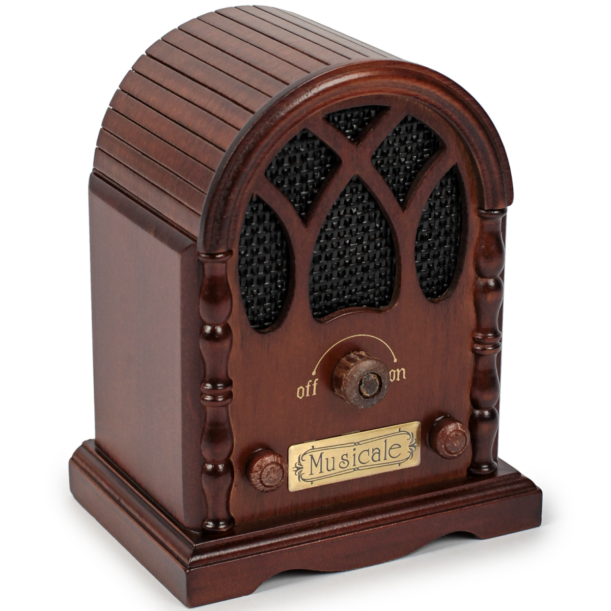 

Музыкальная миниатюра Радио/Музыкальное радио для интерьера/Оригинальный декор, 10х7х14см., 51405