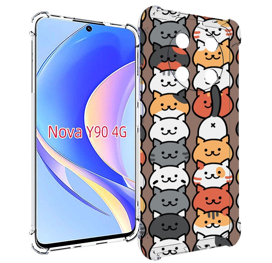 

Чехол MyPads Найди-кота для Huawei Nova Y90 (CTR-LX1) / Enjoy 50 Pro, Tocco