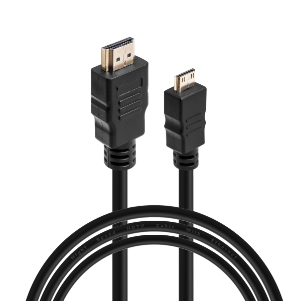 фото Кабель hdmi mini hdmi 1.8m 2.0v nobrand