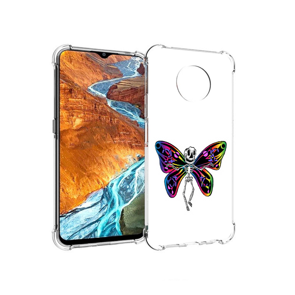 

Чехол MyPads Tocco для Nokia G300 эффект бабочки (PT224563.108.701), Прозрачный, Tocco