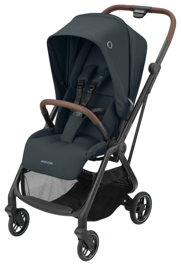 фото Maxi-cosi коляска детская прогулочная leona essential graphite серый