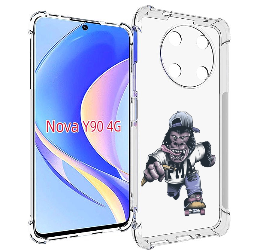 

Чехол MyPads Обезьяна на скейте для Huawei Nova Y90 (CTR-LX1) / Enjoy 50 Pro, Tocco