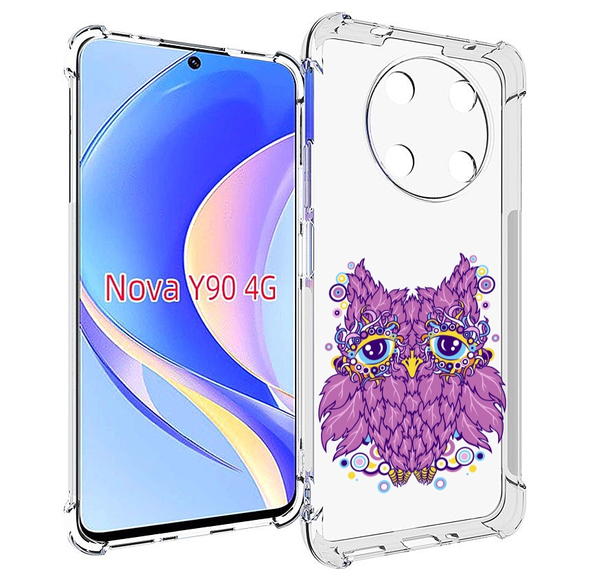 

Чехол MyPads Розовая сова для Huawei Nova Y90 (CTR-LX1) / Enjoy 50 Pro, Tocco