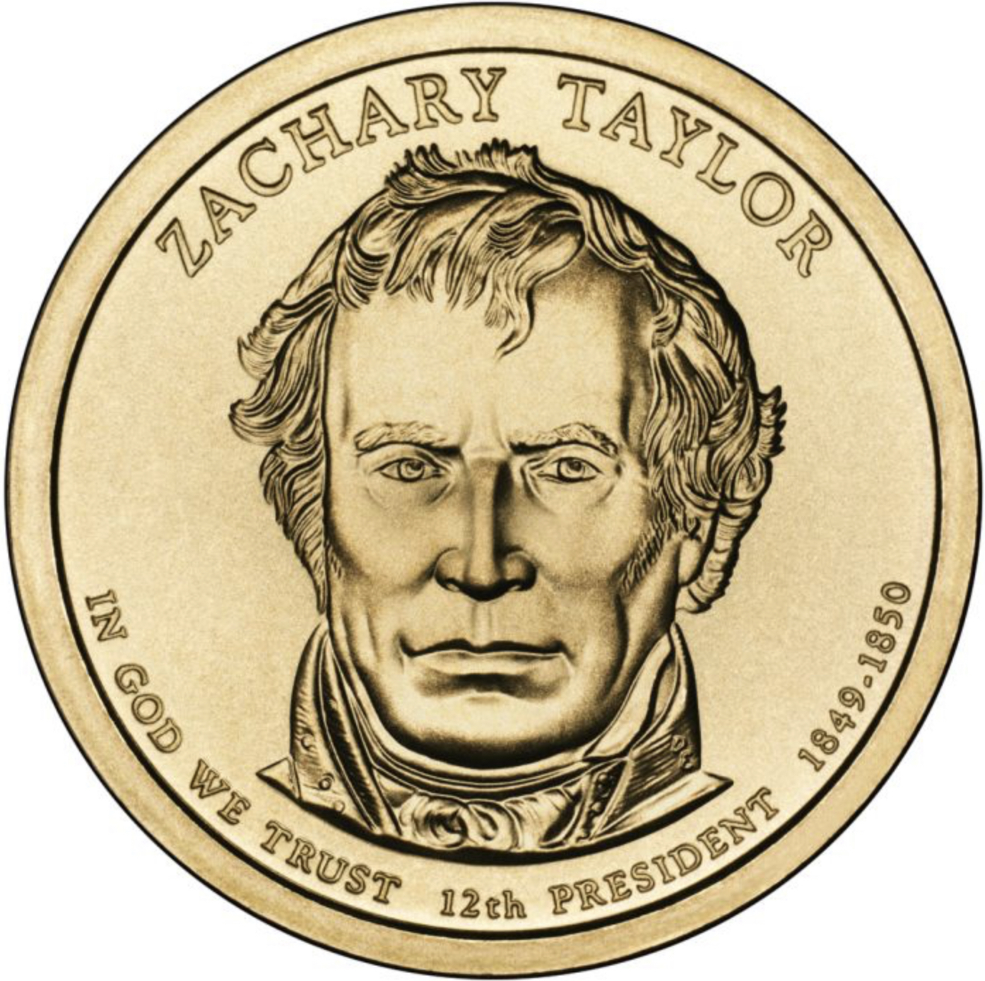 

Монета США 1 доллар 2009 года “12-й президент Закари Тейлор”, CashFlow Store