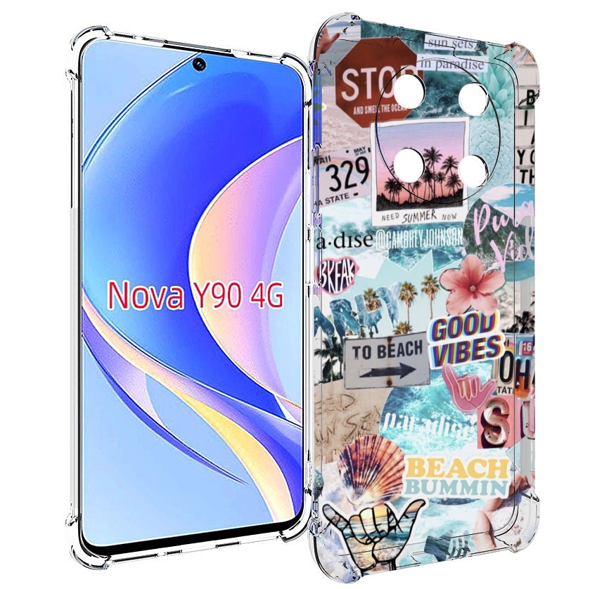 

Чехол MyPads Пляжи-постер для Huawei Nova Y90 (CTR-LX1) / Enjoy 50 Pro, Tocco