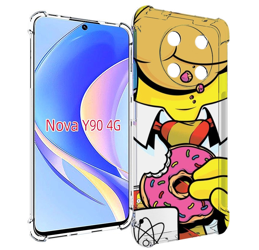 

Чехол MyPads Пончик для Huawei Nova Y90 (CTR-LX1) / Enjoy 50 Pro, Tocco