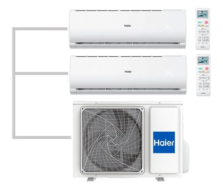 

Сплит-система Haier AS12TS6HRA-M X 2/2U50S2SM1FA, AS12TS6HRA-Mx2 / 2U50S2SM1FA