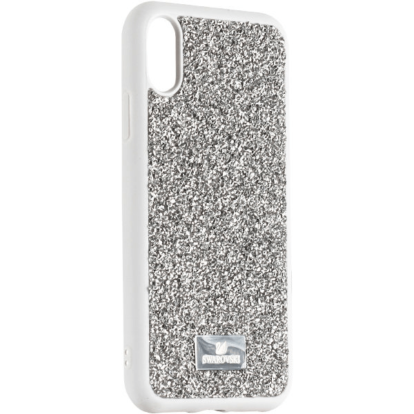 фото Чехол для iphone xr swarovski серебристый nobrand