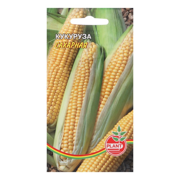 Семена кукуруза Сахарная Plant 7453273-4p 4 уп 278₽