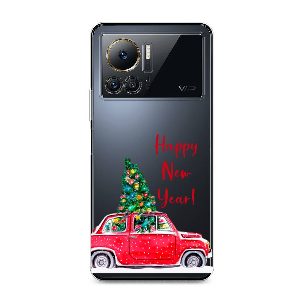 

Чехол на Infinix Note 12 VIP "Happy New Year", Красный;зеленый, 3101950-5