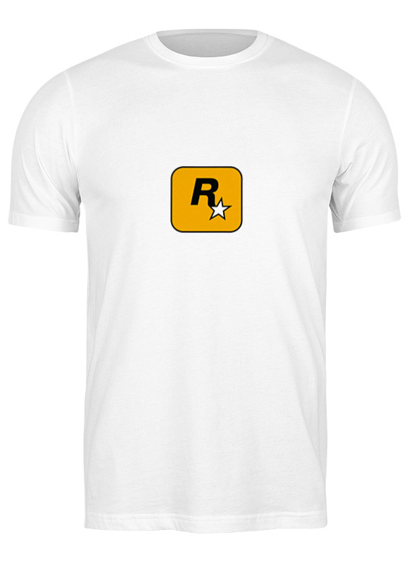 

Футболка мужская Printio Rockstar белая XL, Белый, Rockstar
