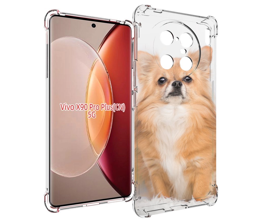 

Чехол MyPads чихуа хуа для Vivo X90 Pro Plus, Прозрачный, Tocco