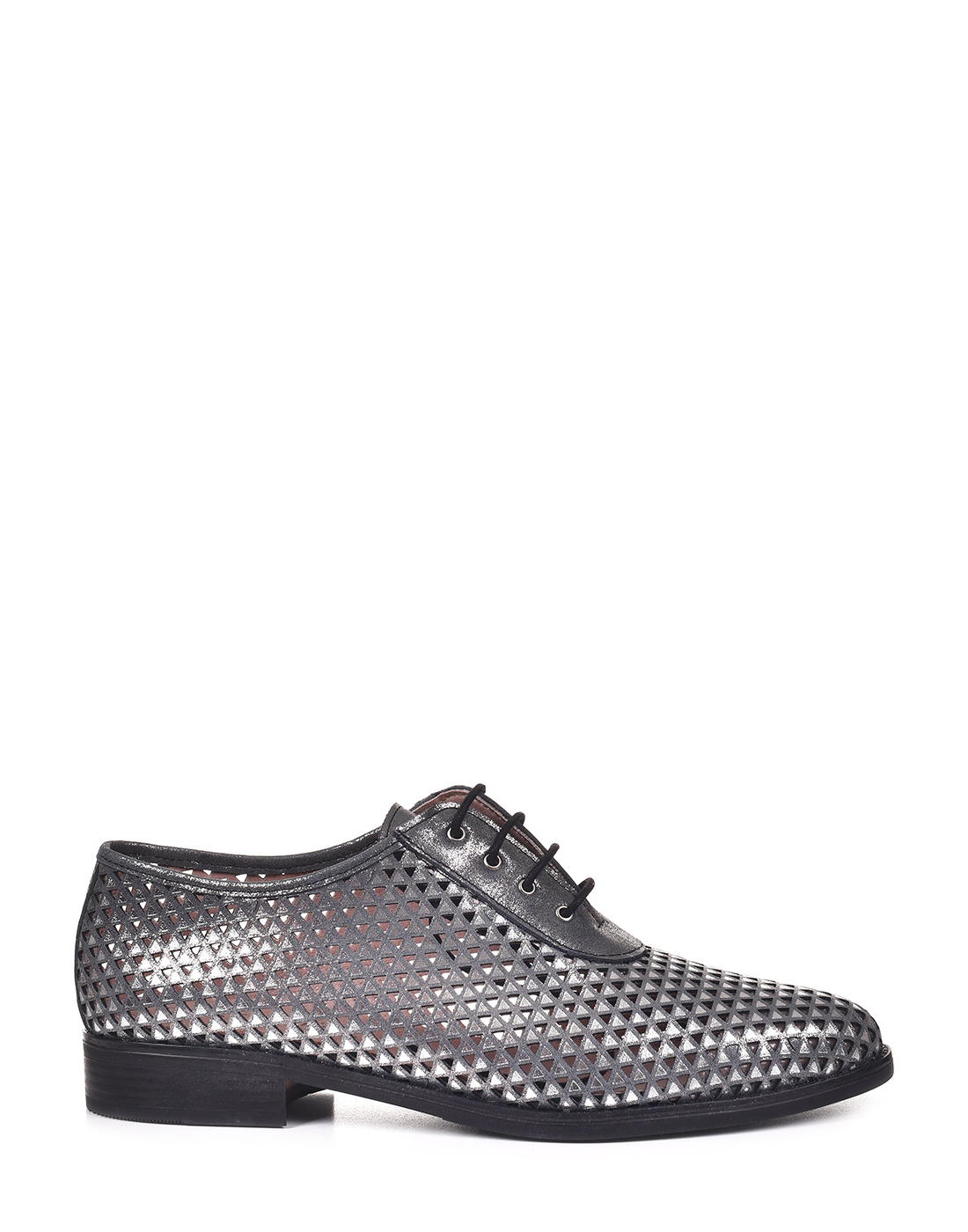 

Полуботинки женские Pitillos EL353_3920_GRIS серебристые 40 RU, EL353_3920_GRIS