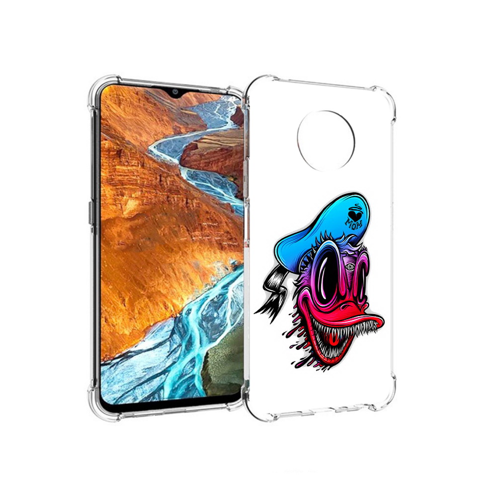 

Чехол MyPads Tocco для Nokia G300 Дональд (PT224563.108.71), Прозрачный, Tocco