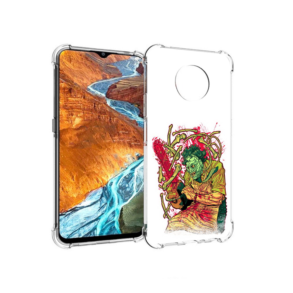 

Чехол MyPads Tocco для Nokia G300 яркий мясник (PT224563.108.711), Прозрачный, Tocco
