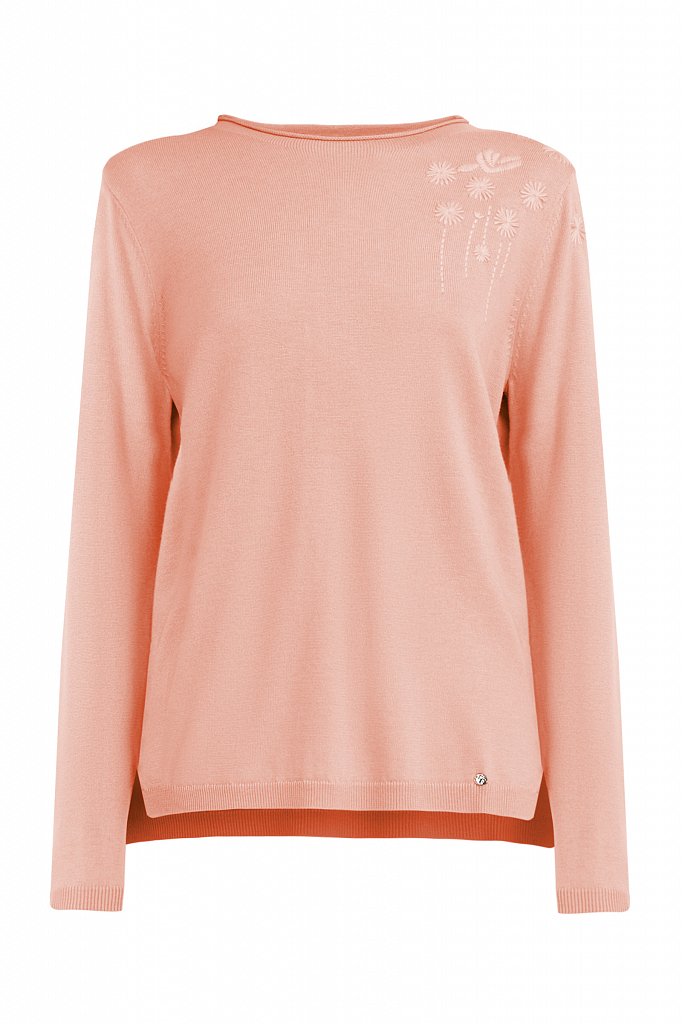 

Джемпер женский Finn Flare розовый, B21-11127