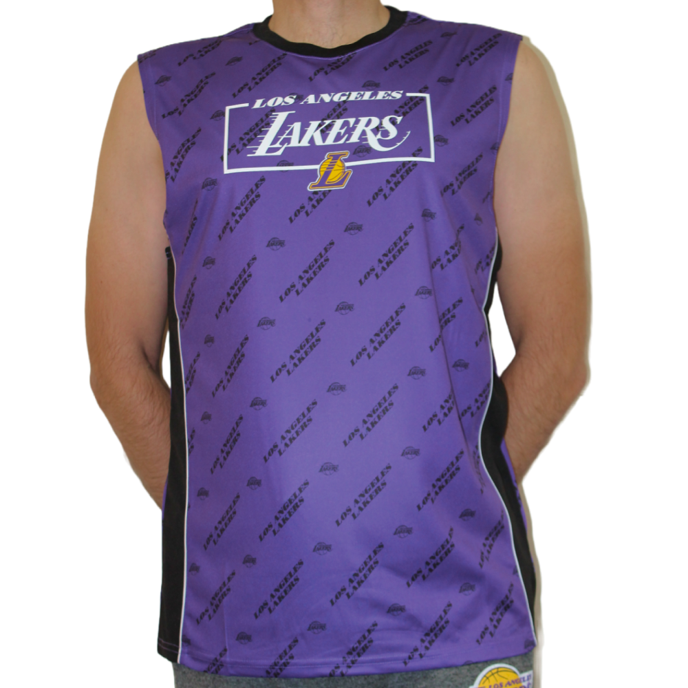 

Майка унисекс NBA nb8999 фиолетовая 46, nb8999