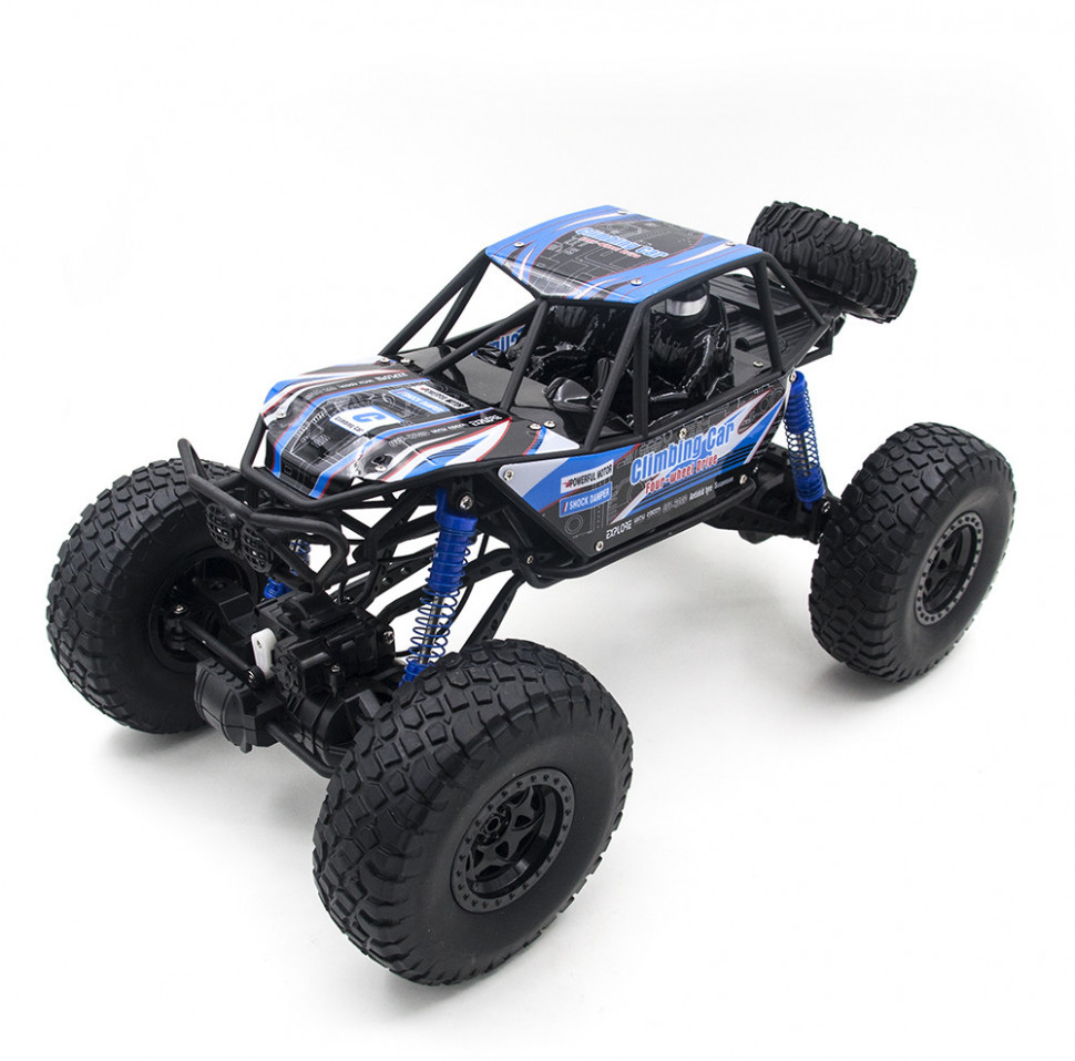 Радиоуправляемый краулер MZ Blue Climbing Car 1:10, MZ-2837-B радиоуправляемый краулер mz climbing car 4wd rtr масштаб 1 14 2 4g meizhi mz 2838